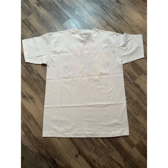 VTG 80s 90s Thanksgiving Shirt Single Stitch Glitter Cornucopia Women's Large - Picture 6 of 8